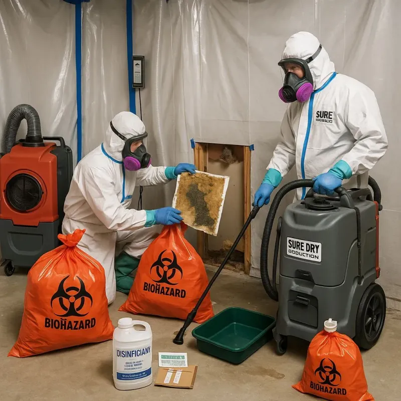 Contaminated Water Handling Protocols process in Linden, TN
