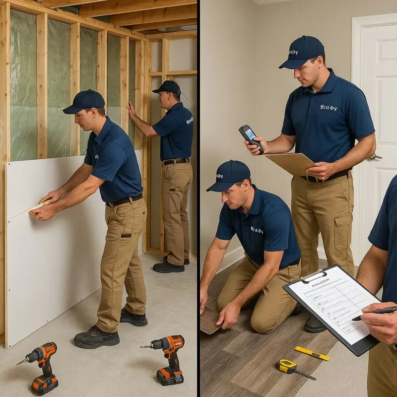 Repairs and Reconstruction process in Linden, TN